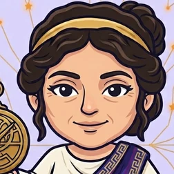 Ipazia, matematica e astronoma, mascotte del corso di Didattica della Matematica.