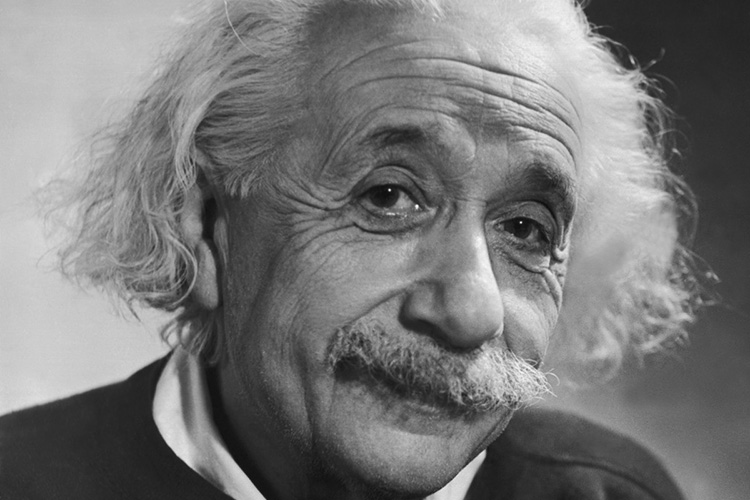 ritratto di Albert Einstein