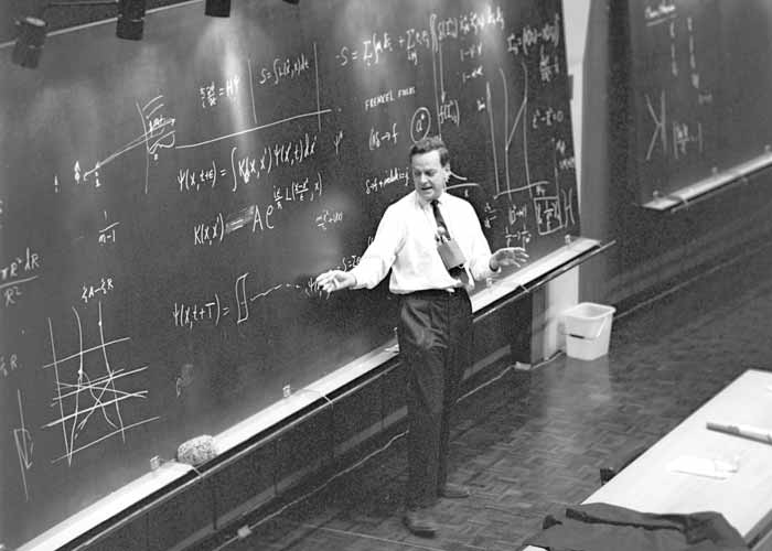 ritratto di Richard Feynman